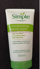 Simple Moisturising Facial Wash 150ml