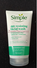 Simple Age Resisting Face Wash 150ml