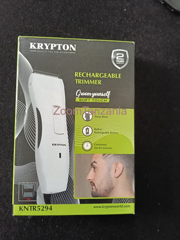 Krypton Hair and Beard Trimmer KNTR5294 Rechargeable - 3/4