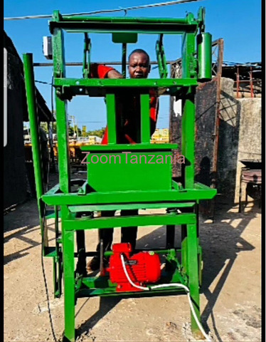 Vibrated Block Machine 5/6 Inch Blocks