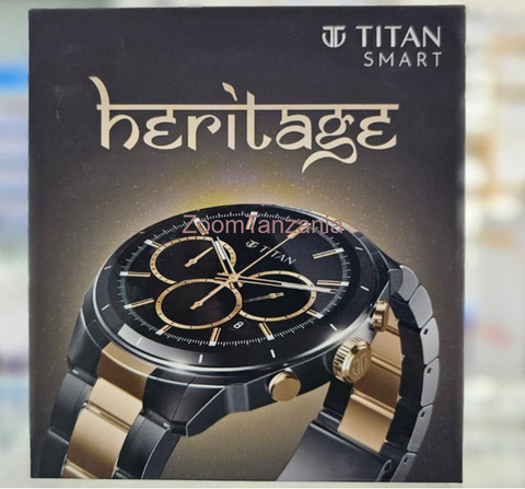 Saa ya Titan Heritage 1.43 AMOLED Stainless Steel
