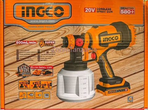 INGCO Cordless Spray Gun 20V