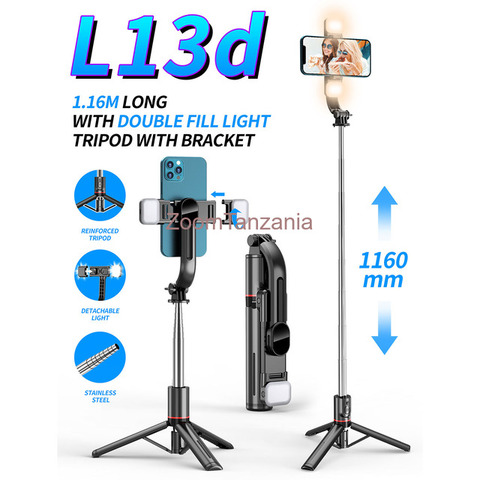 Wireless Bluetooth Tripod Selfie Stick 3-1 - 2/4