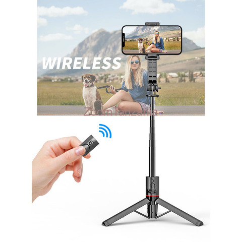 Wireless Bluetooth Tripod Selfie Stick 3-1 - 4/4