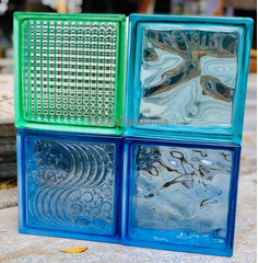 Glass Blocks 19 x 19 cm
