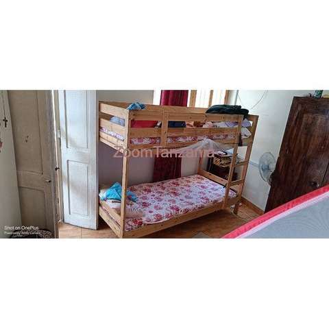 Imported Bunk Bed 6 x 3 with Two Mattresses - 2/3