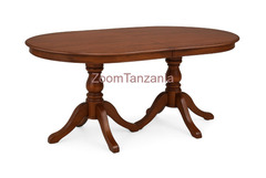 Dining Table Mninga Wood 186 x 89cm With 6 chairs