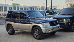 2003 Mitsubishi Pajero Blue Color