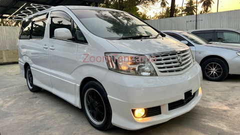 2002 Toyota Alphard Rangi Nyeupe - 1/5