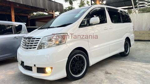 2002 Toyota Alphard Rangi Nyeupe - 4/5