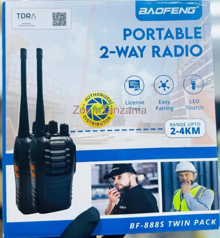 Baofeng 2 Way Radio Walkie Talkie Twin Pack