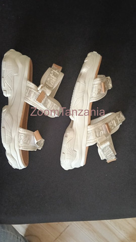 Ladies Beige Sandals - 2/5