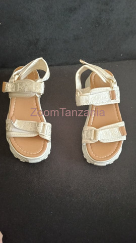 Ladies Beige Sandals - 3/5