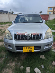 Toyota Land Cruiser Prado 2005 Rangi Silver