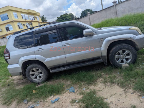 Toyota Land Cruiser Prado 2005 Rangi Silver - 5/6