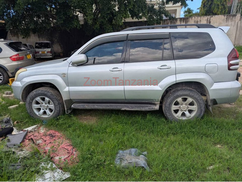 Toyota Land Cruiser Prado 2005 Rangi Silver - 6/6