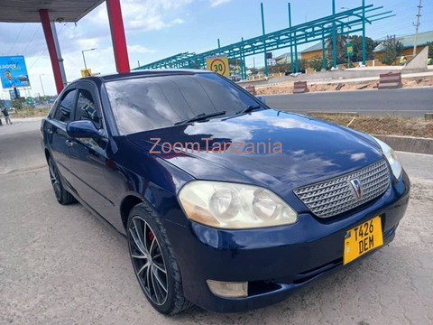 Toyota Mark II 2001 Blue - 4/6