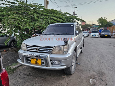 Toyota Land Cruiser Prado 2002 Silver - 1/6