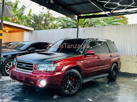 Subaru Forester SG5 2005 Nyekundu - 3/6