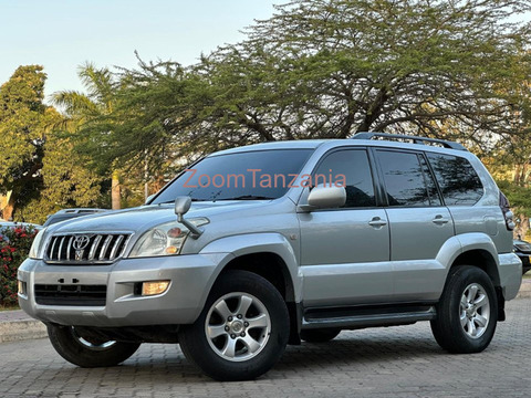Toyota Land Cruiser Prado 2005 Silver - 3/6