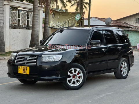 2007 Subaru Forester Black - 3/6
