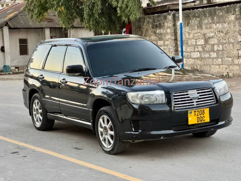 2007 Subaru Forester Black - 5/6