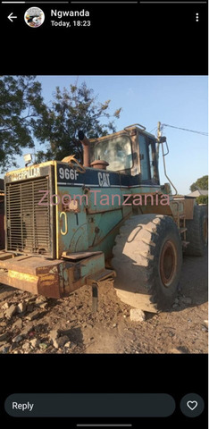 Caterpillar CAT966F Wheel loader 2002 Njano - 4/6