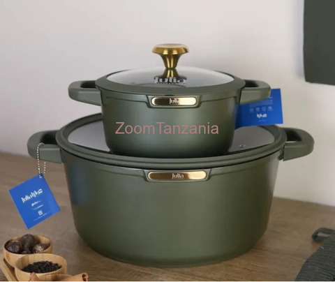 Set of Pots, Frying Pans, Bowls - 1/4
