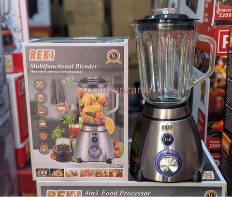 Blender ya REKI 2 in 1 ya Lita 1.5