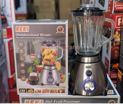Blender ya REKI 2 in 1 ya Lita 1.5