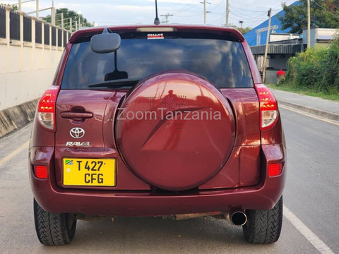 Toyota RAV4 (Miss TZ) 2007 Nyekundu - 4/6
