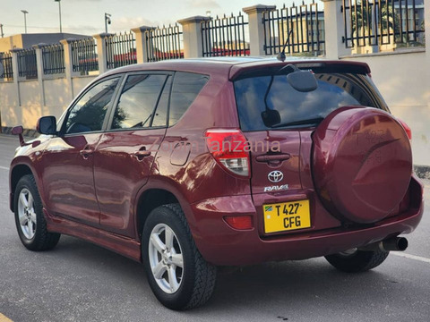 Toyota RAV4 (Miss TZ) 2007 Nyekundu - 6/6