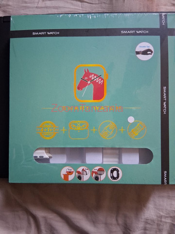 Smartwatch with 3 Watch Bands, Cover, Charger and Earbud - 2/2