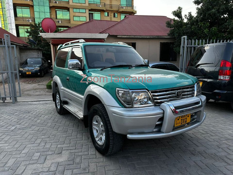 Toyota Land Cruiser Prado TX 2002 Kijani - 5/5