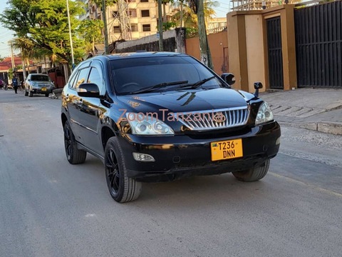 Toyota Harrier 2007 Nyeusi - 4/6