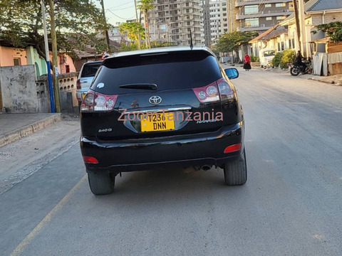 Toyota Harrier 2007 Nyeusi - 5/6