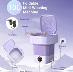Foldable Mini Washing Machine 10L