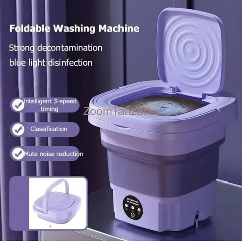 Foldable Mini Washing Machine 10L - 3/6