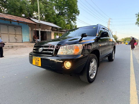 2003 Toyota Kluger Black - 6/6