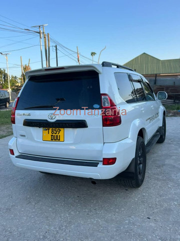2008 Toyota Land Cruiser Prado White - 2/6
