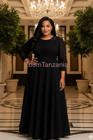 Fashion Women's Maxi Dress - 4/6
