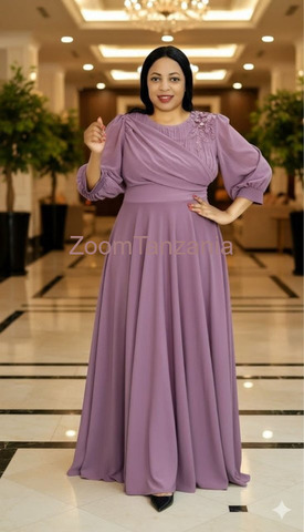 Fashion Women's Maxi Dress - 5/6