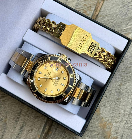 Men's Watch and Bracelet Set - 4/6