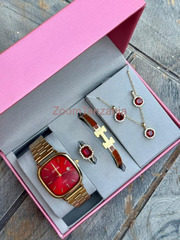 Women Jewelry Set with Watch