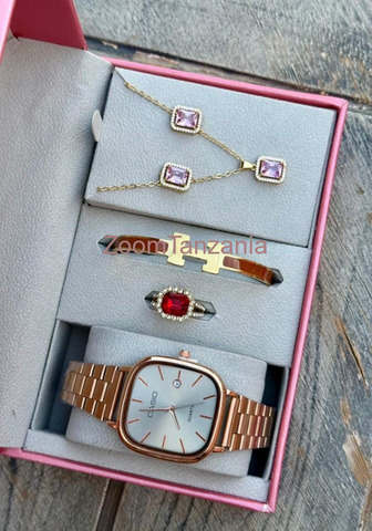Women Jewelry Set with Watch - 5/6