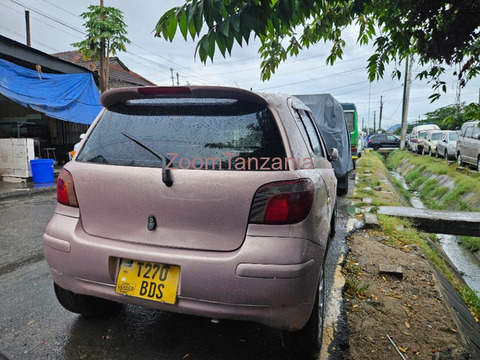 Toyota Vitz 2003 Purple - 2/6