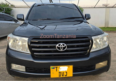 Toyota Land Cruiser 2008 Nyeusi