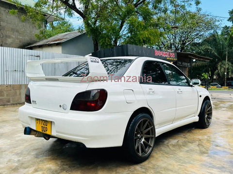 2002 Subaru Impreza WRX White - 3/4