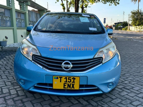 2012 Nissan Note Blue - 1/6