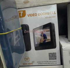 Video Door Bell with Monitor Non Wifi